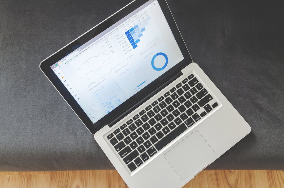 AI visibility tracking analytics dashboard showing data visualizations and performance metrics