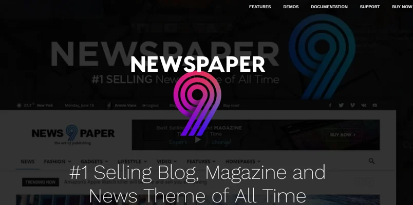 newspaper theme, responsive theme