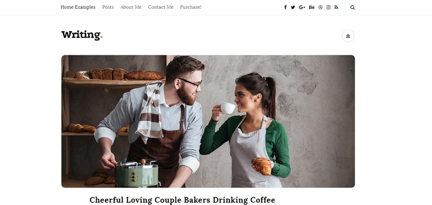 writing theme, WordPress Writers & Bloggers Themes
