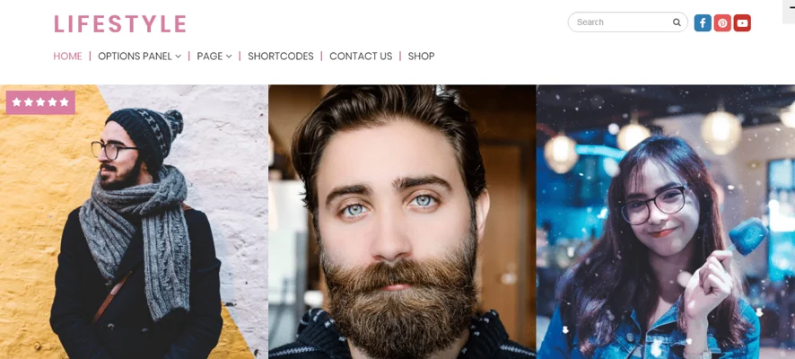 Multilingual RTL WordPress Themes, lifestyle theme