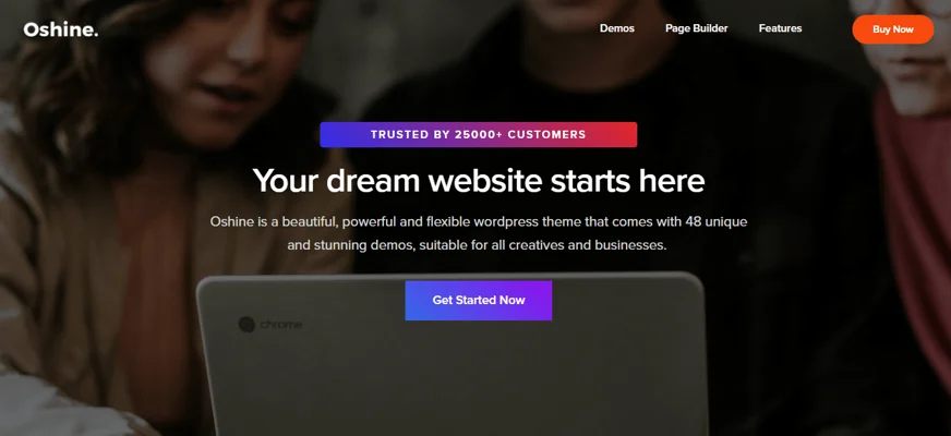 oshine theme, Portfolio WordPress Themes
