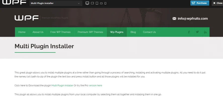multi plugin installer, Plugin backup and restore