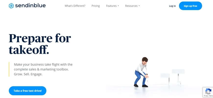 best free newsletter plugin, sendinblue