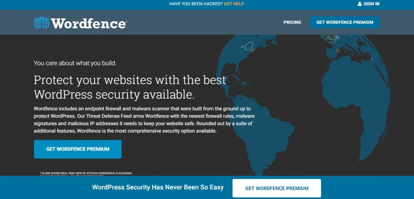 wordfrence plugin, beat free and paid WP theme