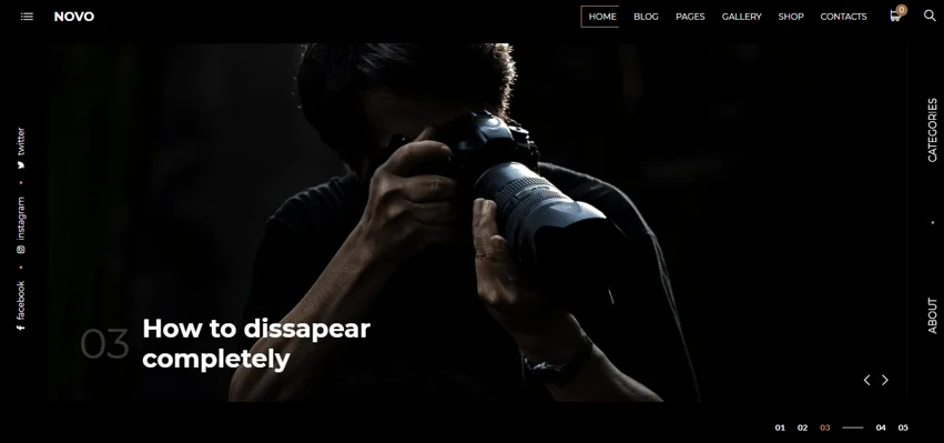 navo theme, best free and paid WP theme