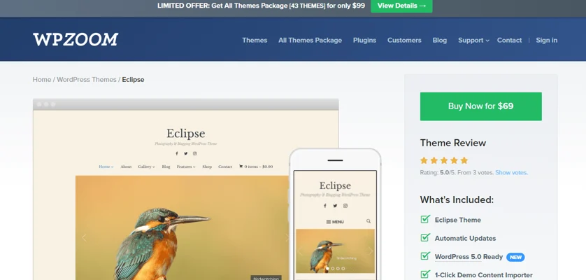 eclipse theme, best paid and free theme