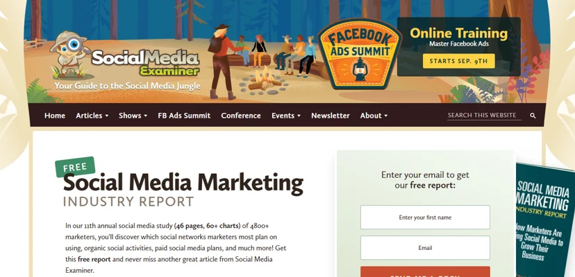 Social Media Examiner blog, best free blog