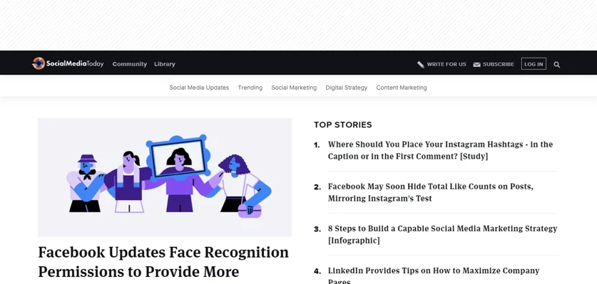 socialmedia today blog, best blog for free and paid