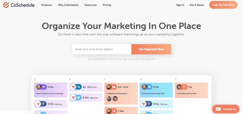 coschedule blog, Marketing Blogs