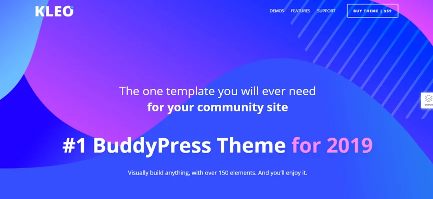 Kleo theme, WordPress BuddyPress Themes