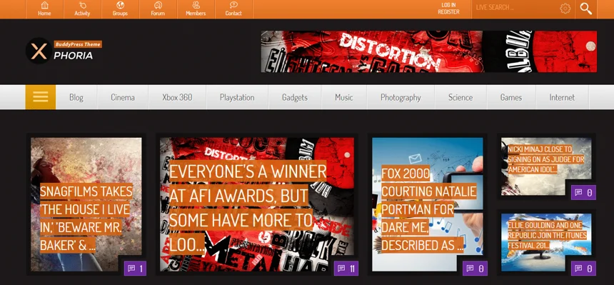 Xphoria theme, best free and paid theme