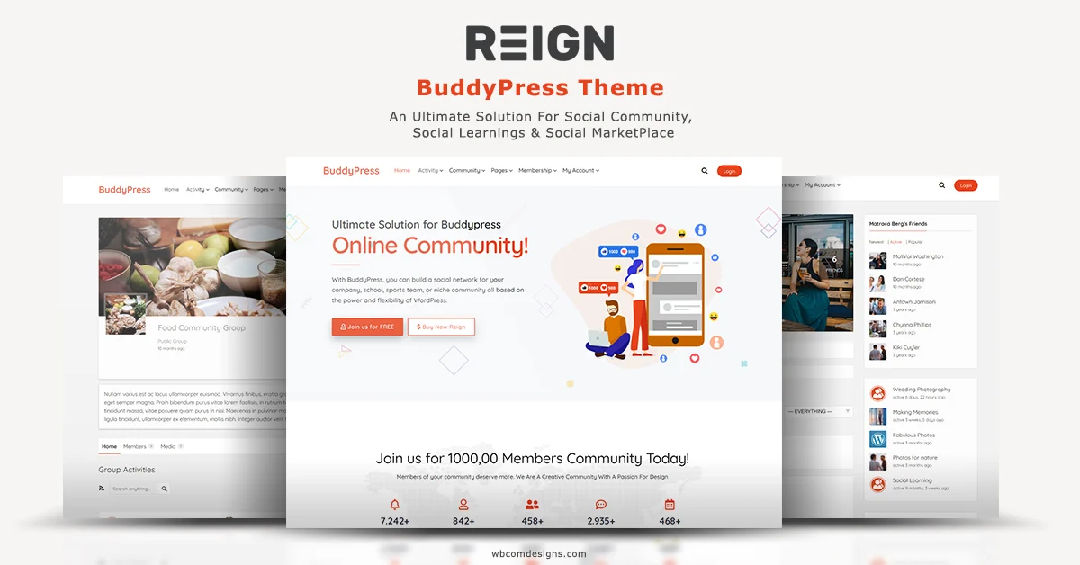 BuddyPress theme