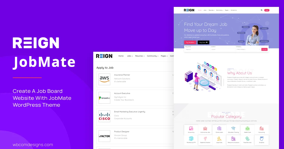 WordPress Job Board Theme