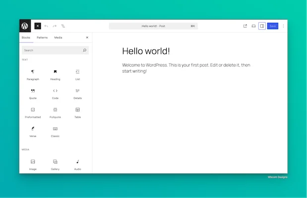Gutenberg for writers