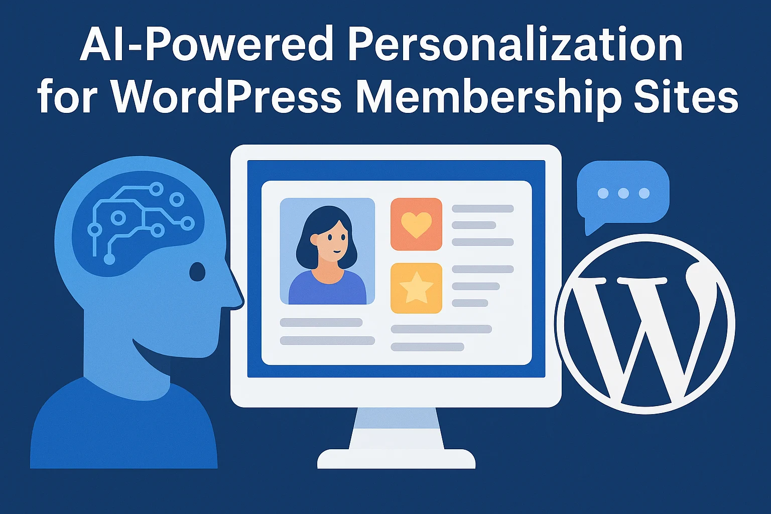 Harnessing AI for Personalized Experiences on WordPress-Based Membership Platforms