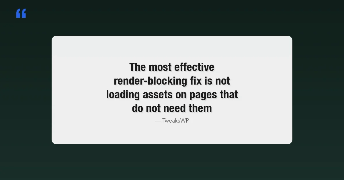 How to Remove Render-Blocking CSS and JS in WordPress Without Plugins