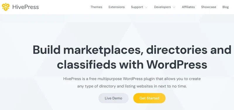 HivePress directory plugin for WordPress