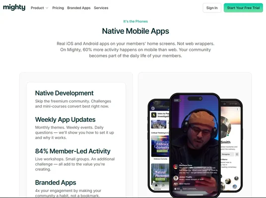 Mighty Networks platform