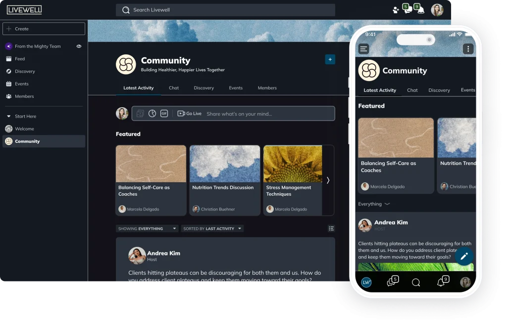 Mighty Networks community platform