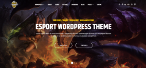 esports theme, gaming wordpress themes