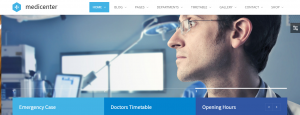  Dentist wordpress theme, medicenter theme.