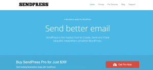 best free newsletter plugin, sendpress plugin