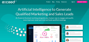 Exceed.ai, AI tools for marketing