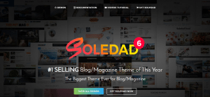 soledad theme, best free and paid WP theme