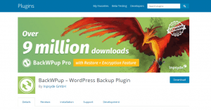 WordPress Backup Plugins 