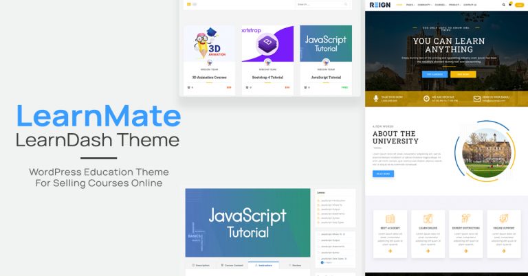 WordPress LearnDash Theme