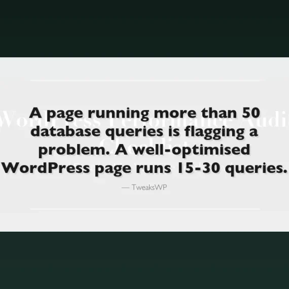 WordPress Performance Audit Checklist: Find Why Your Site Loads Slowly