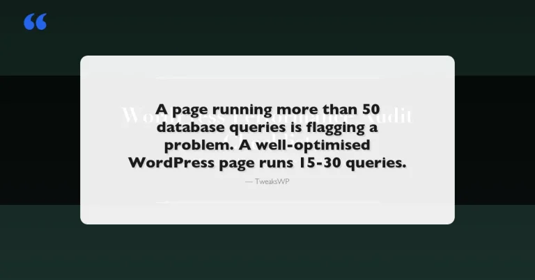 WordPress Performance Audit Checklist: Find Why Your Site Loads Slowly