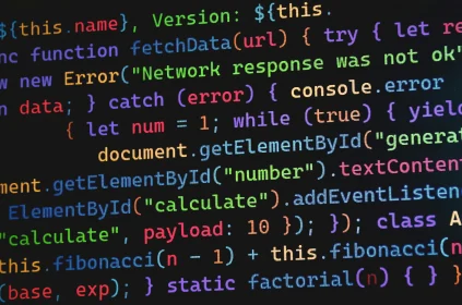 JavaScript code on screen representing WordPress AJAX debugging and admin-ajax.php troubleshooting
