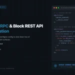 Dark developer-themed featured image showing PHP code for disabling XML-RPC and blocking REST API user enumeration in WordPress